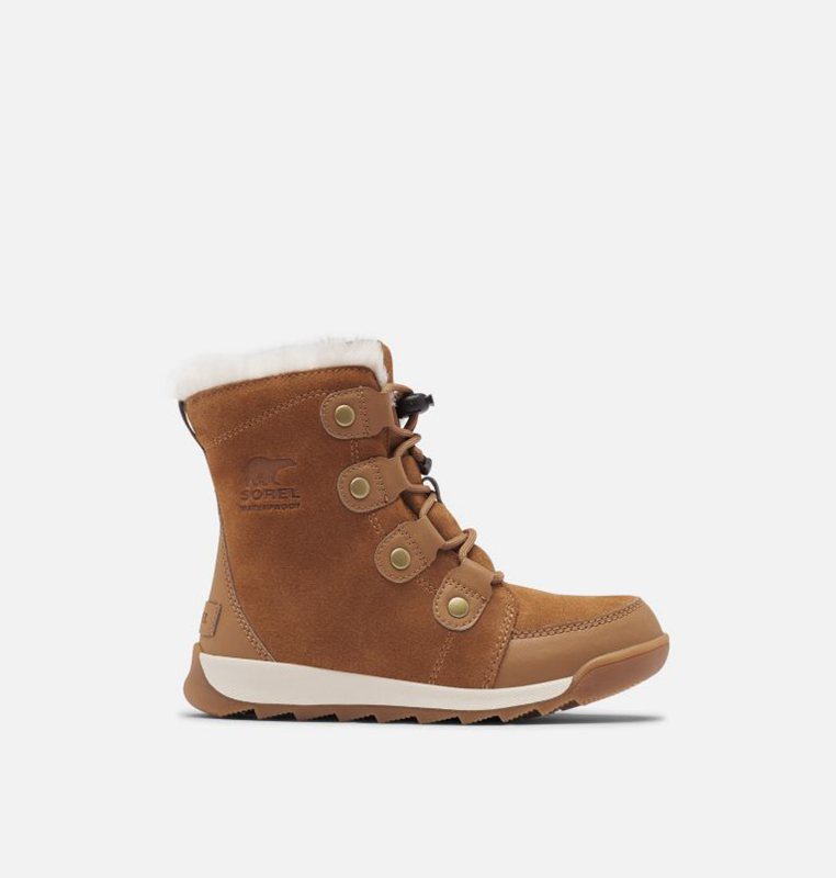 Kids Snow Boots Brown - Sorel Youth Whitney™ II Suede - 328905-UKH